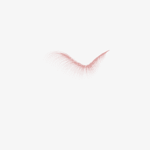 repeated curves form the shape of a hill in red chalk